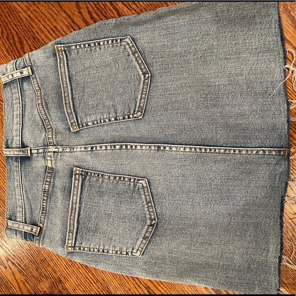 Wilfred free high-low jean skirt - Picture 4 of 4